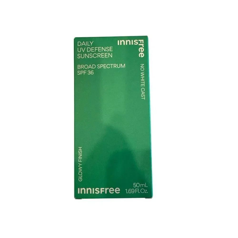 InnisFree Daily UV Defense Sunscreen – Broad Spectrum SPF 36 Face Protection